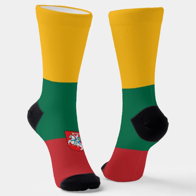 Chaussette Armoiries de la Lituanie (Angulaire)