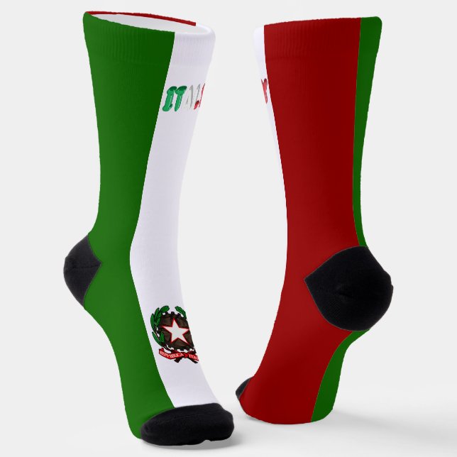 Chaussette Armoiries d'Italie (Angulaire)