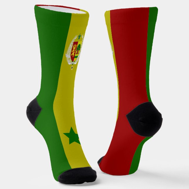 Chaussette Armoiries du Sénégal (Angulaire)