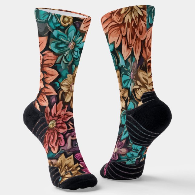 Chaussette Arrangement de Flower (Angulaire)