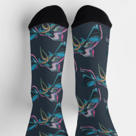Chaussette Art moderne Résumé Conception Médias mixtes