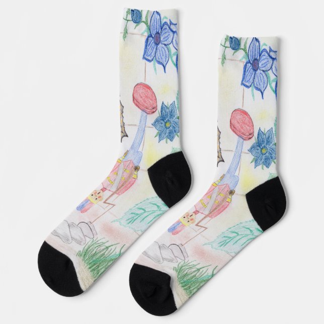 Chaussette Artisanat sur mesure pour les enfants, jouet pour  (Gauche)