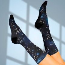 Astrologie Personnalisée Whimsical Stars Sock
