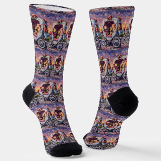 Chaussette Australian Terrier Dog Valentine's Day