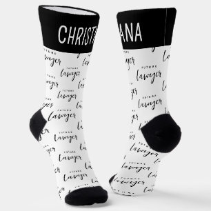 Chaussette Avocat de l'avenir élégant personnalisé