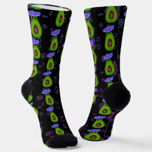 Chaussette Avocat portant un Sombrero