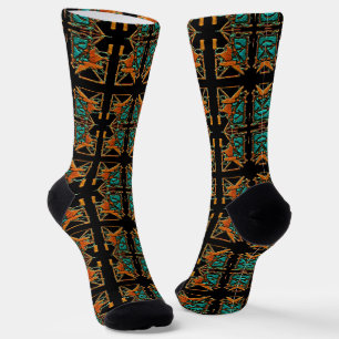 Chaussette Aztec Mandala