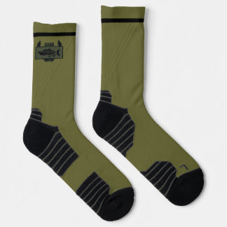 Chaussette Badge de pêcheur de combat de l'Alaska