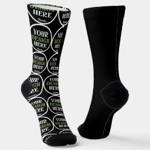 Chaussette baiser personnalisé, unique, élégant et minimalist