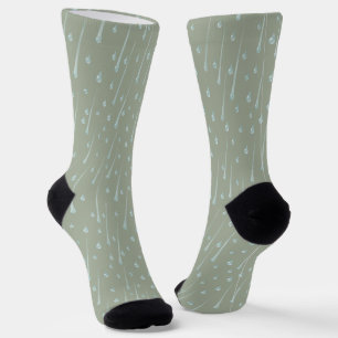 Chaussette Baisse des gouttes de pluie mignonne Pluie Jour Ve