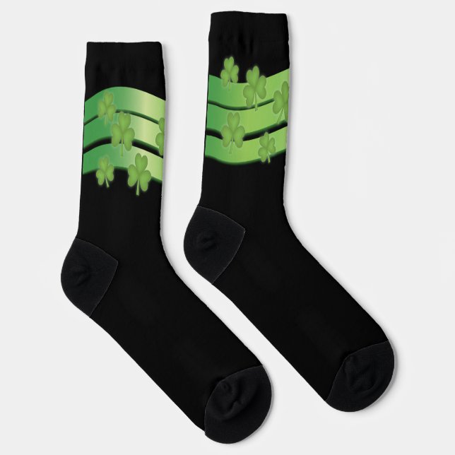 Chaussette Bandes shamrocks (Droite)
