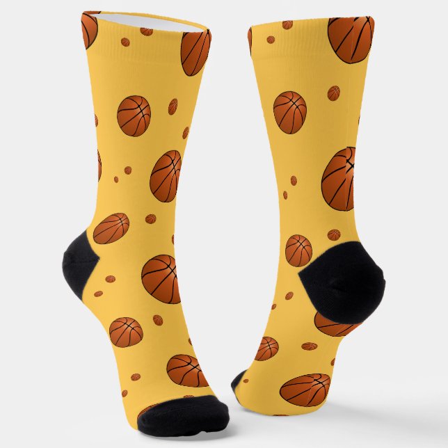 Chaussette Basket-ball Motif Sports (Angulaire)
