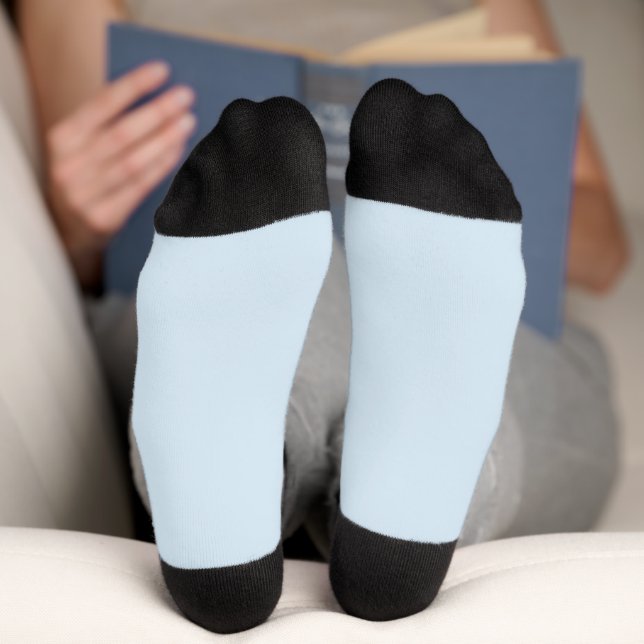 Chaussette Bébé Bleu   (Fond)