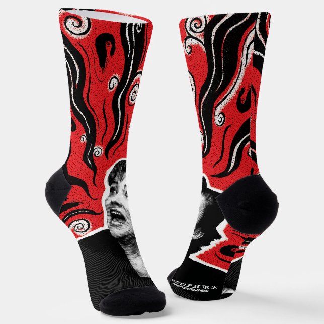 Chaussette Beetlejus | Delia Deetz (Angulaire)