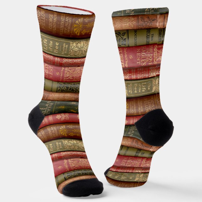 Chaussette Belle épines de livre (Vie de l'abeille) (Angulaire)