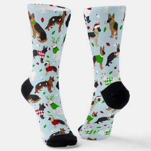Chaussette Berger allemand de Noël