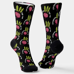 Chaussette Betterave Je Suis De Votre Côté Gag Moderne