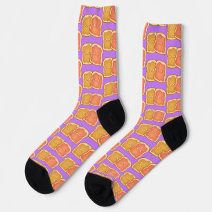 Chaussette Beurre D'Arachide Et Jelly De Fraise