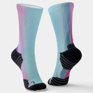 Chaussette Bicolor Abstrait