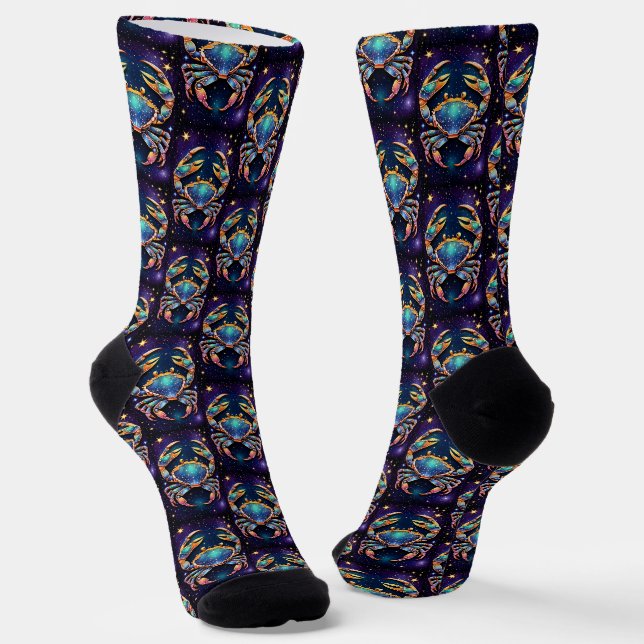 Chaussette Bijoux Galaxie Zodiaque Cancer (Angulaire)