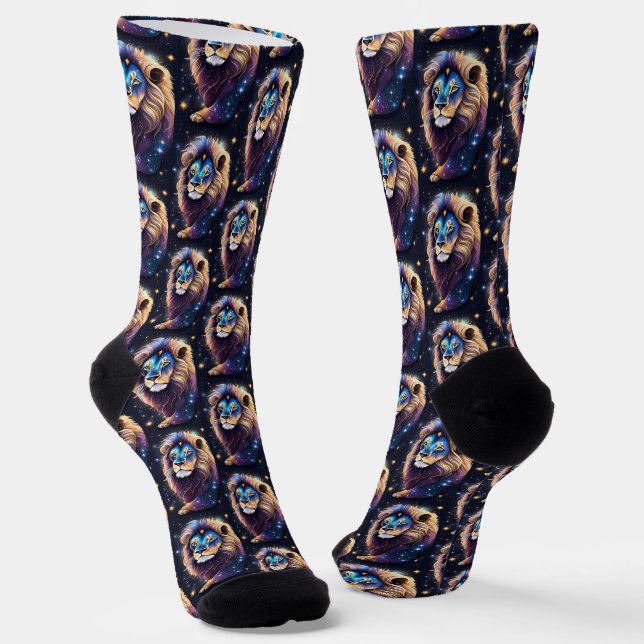 Chaussette Bijoux Galaxy Zodiac Leo (Angulaire)