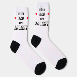 Chaussette Black Blanc Meilleur Papa Dans Les Chaussettes Gal
