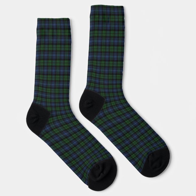 Chaussette Black Watch Ancien Tartan écossais (Droite)