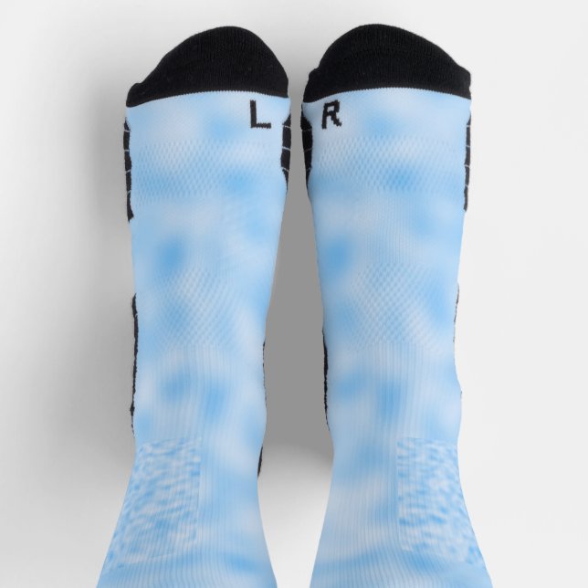 Chaussette Bleu coudé Premium Team Sock (Haut)