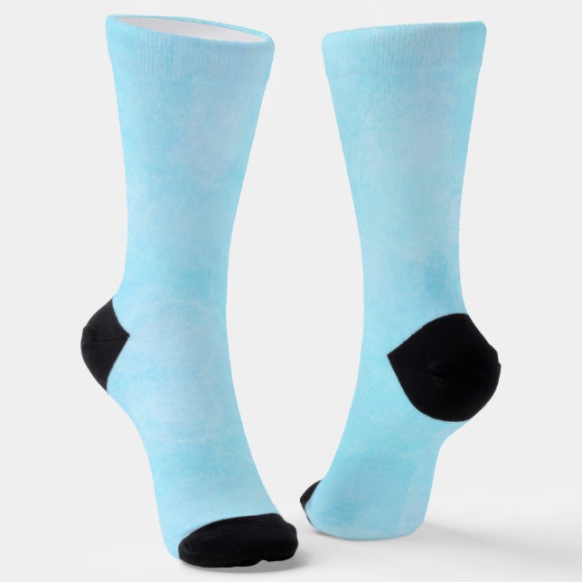 Chaussette Bleu et bleu clair (Angulaire)