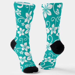 CHAUSSETTE BLEU HAWAI (TEAL)