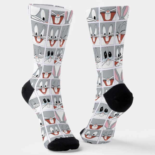 Chaussette Blocs d'expression BUGS BUNNY™ (Angulaire)