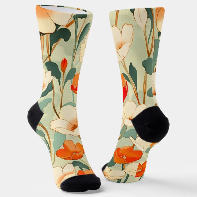 Chaussette Blossom vintage (Angulaire)