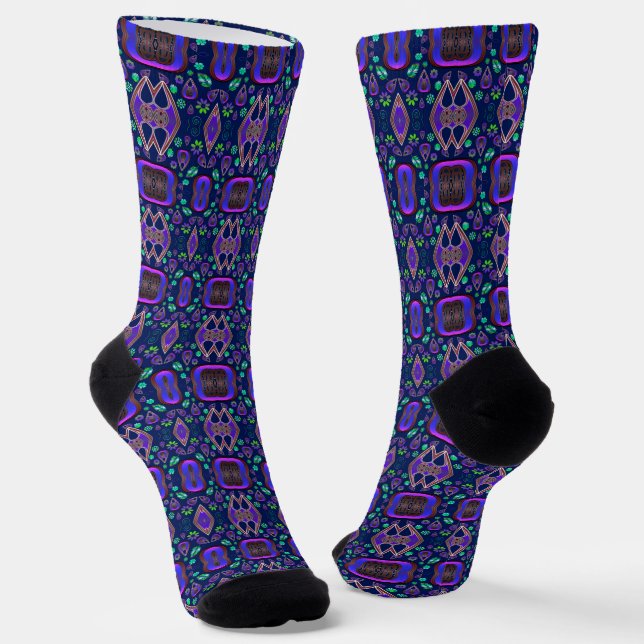 Chaussette Boho My Treasure 0 Pattern (Angulaire)