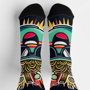 Chaussette Bol de nouilles de dessin animé Ramen mignon drôle