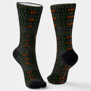 Chaussette Bons Meilleurs Superbes Costumes de Noël Ugly Pers