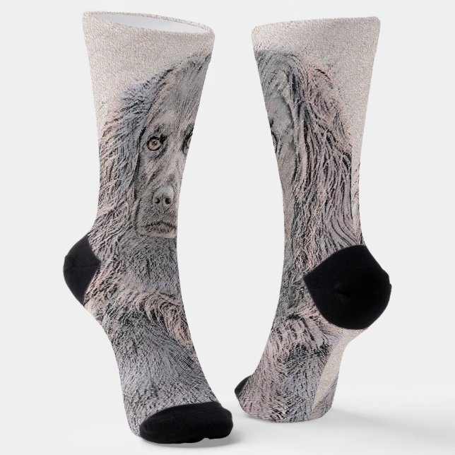 Chaussette Boykin Peinture Espagnole - Cute Original Chien Ar (Angulaire)