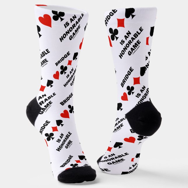 Chaussette Bridge is An Game Four Card Suits (Angulaire)