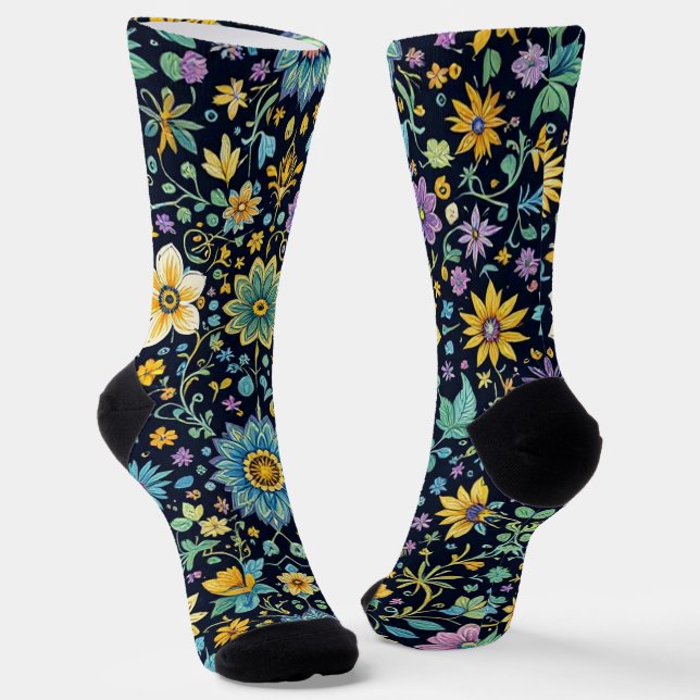 Chaussette Bright Socks Elaborate Seamless Patterns 0039342 (Angulaire)