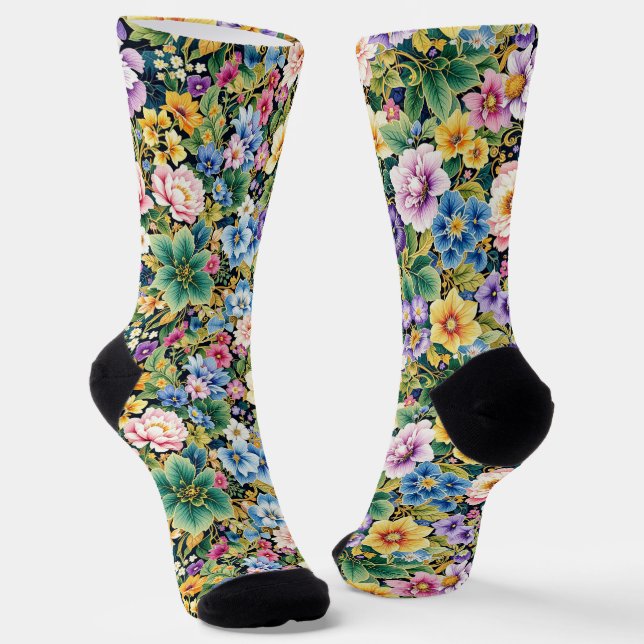 Chaussette Bright Socks Elaborate Seamless Patterns 0039356 (Angulaire)