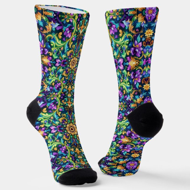 Chaussette Bright Socks Elaborate Seamless Patterns 0039363 (Angulaire)
