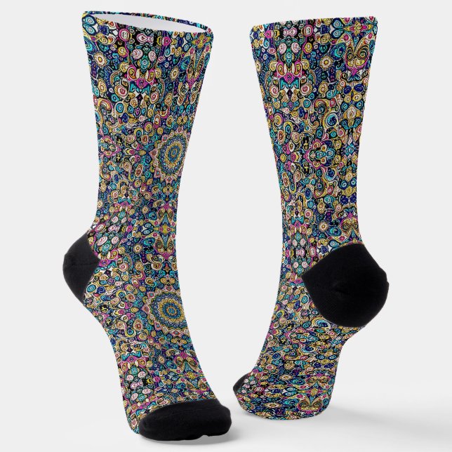 Chaussette Bright Socks Elaborate Seamless Patterns 0039366 (Angulaire)