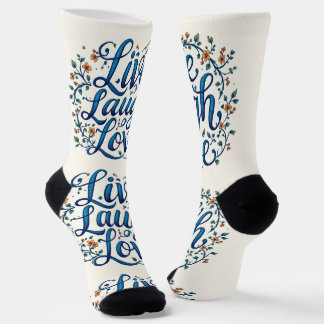 Chaussette Bright Socks Live Laugh Love 0044077