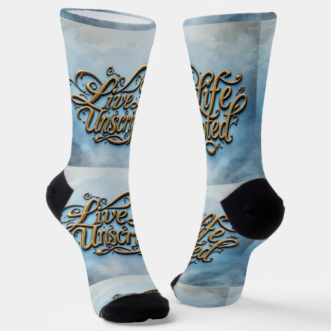 Chaussette Bright Socks Live Life Unscripted 0044048 (Angulaire)