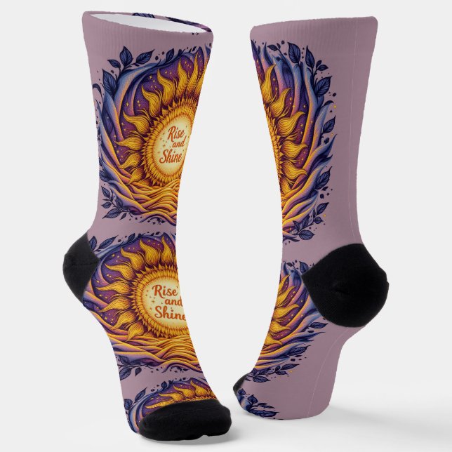 Chaussette Bright Socks Motivational Art 0043995 (Angulaire)