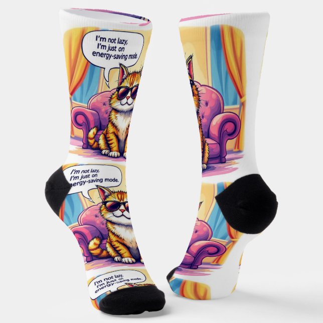 Chaussette Bright Socks RANDOPIX Energy Saving Mode 0039503 (Angulaire)