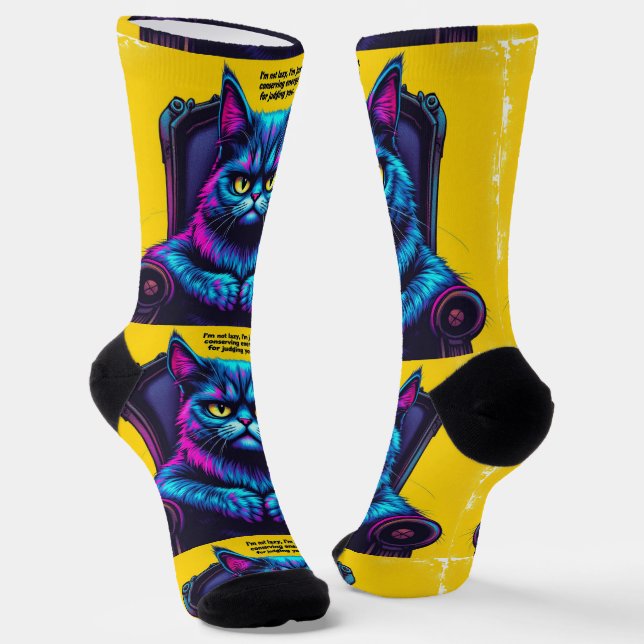 Chaussette Bright Socks RANDOPIX Judging You 0039504 (Angulaire)