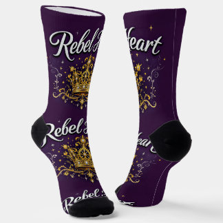 Chaussette Bright Socks Rebel Heart 0044075
