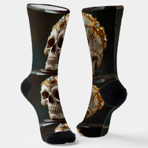 Chaussette Bright Socks Skull Pics 0037651