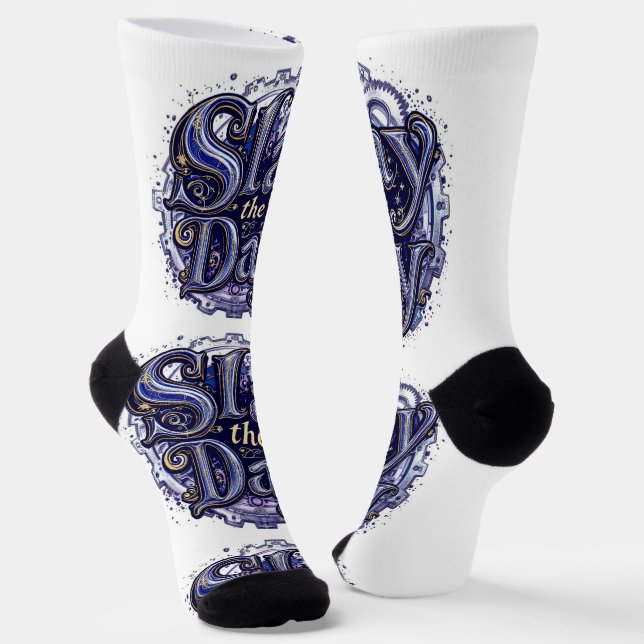 Chaussette Bright Socks Slay The Day 0044037 (Angulaire)