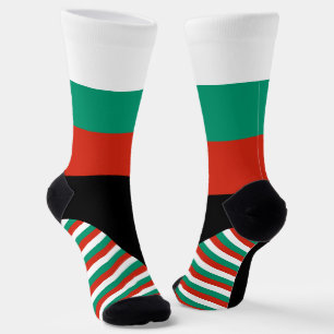 Chaussette Bulgarie Chaussettes, drapeau bulgare couleurs / s